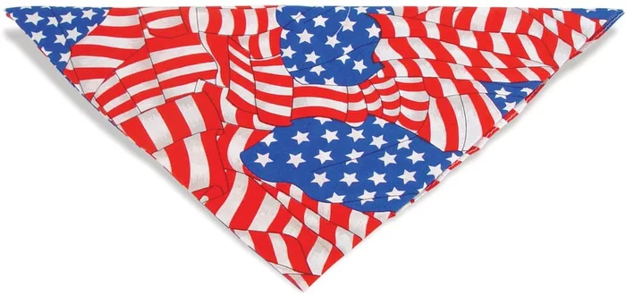 Patriotic Dog Bandanas