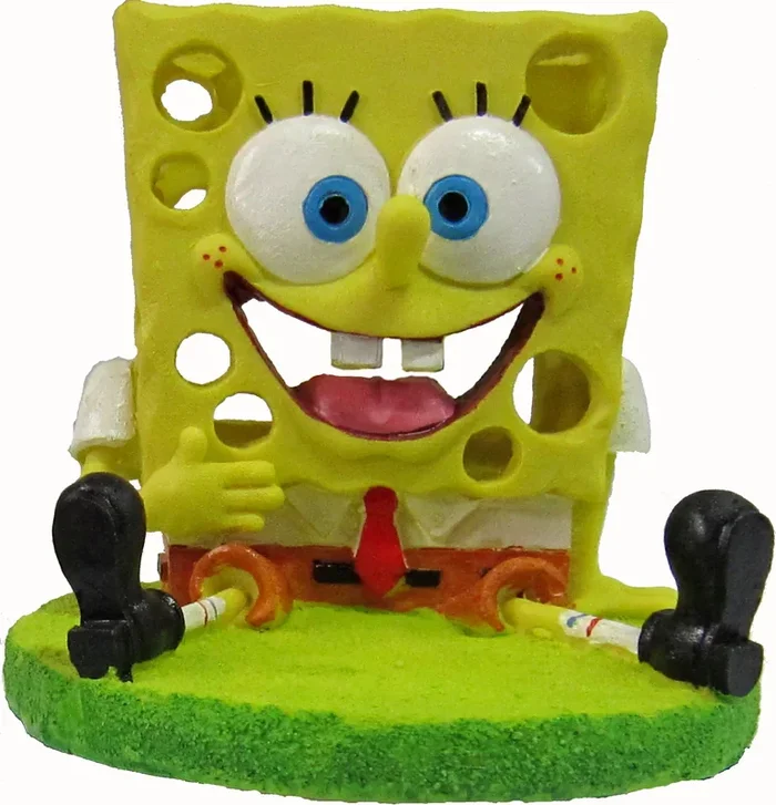 Penn Plax 5 In. Spongebob Aquarium Ornament