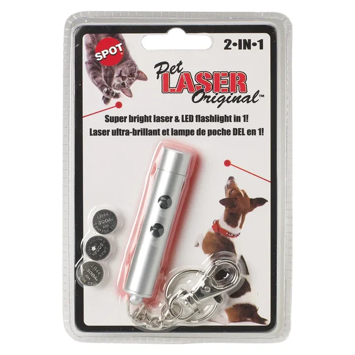 Pet Laser Original 2-in-1 with Super Bright Laser & LED Flash Light