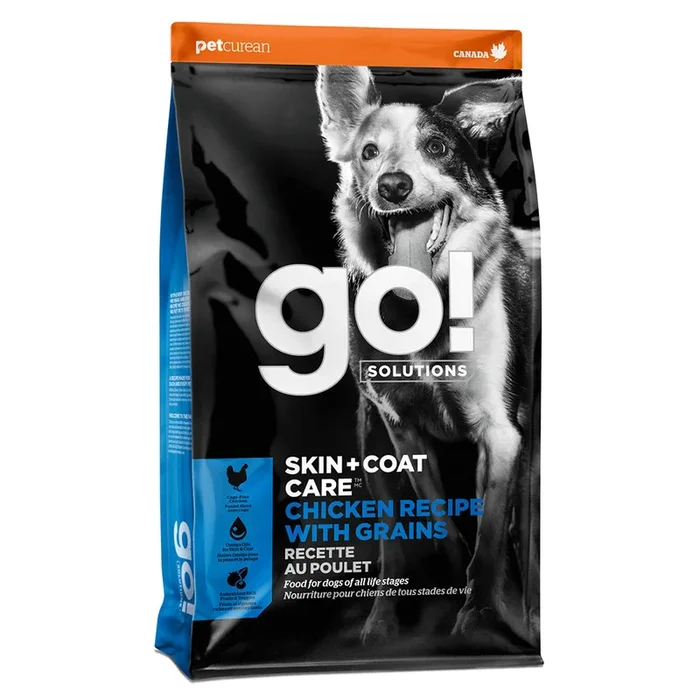Petcurean – Go! Skin & Coat Care Chicken Recipe Dry Dog Food
