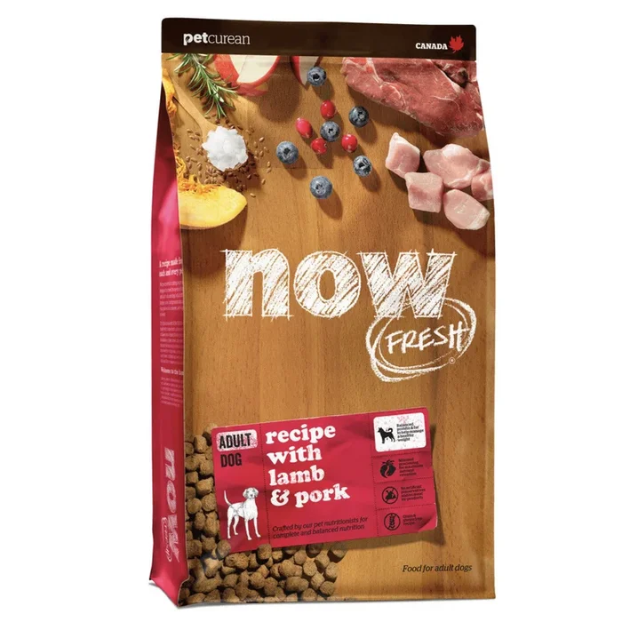 Petcurean – Now Fresh Red Meat Recipe for Adult Dogs Dry Dog Food