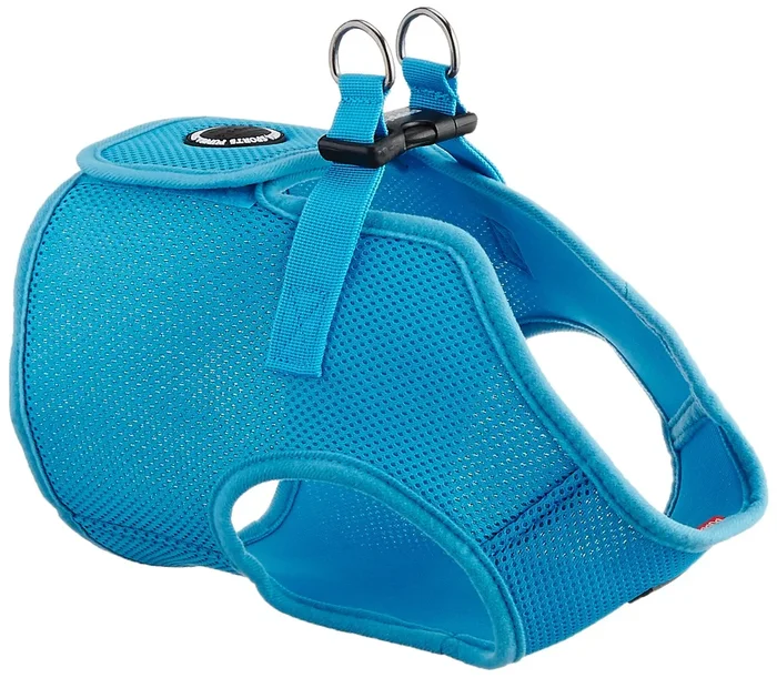 PUPPIA International Harness Soft B Vest, XX-Large, Sky Blue