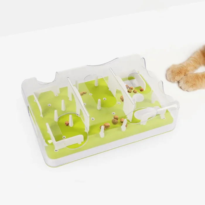 Puzzle Cat Slow Feeder Treat Maze