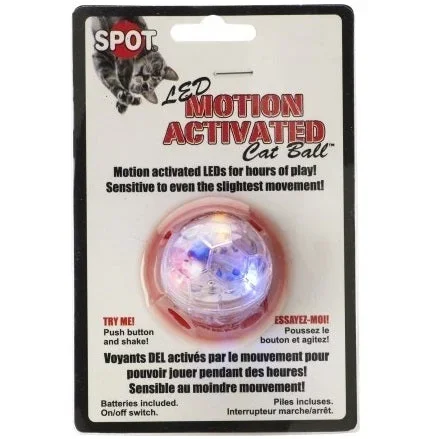 SPOT LED Motion Activated Cat Ball Toy