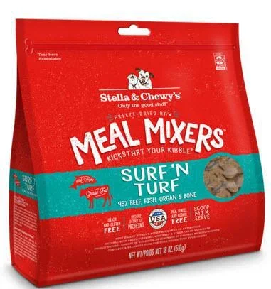 Stella & Chewy’s Freeze Dried Surf & Turf Meal Mixers Dog Food