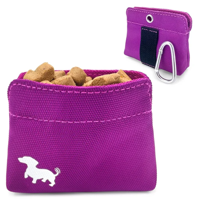 Swaggly Pocket Sized Dog Treat Pouch – Treat Pouches for Pet Training – Extra Small Dog Treat Pouch with Magnetic Closure – Dog