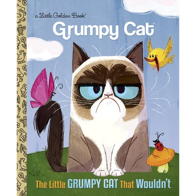 The Little Grumpy Cat that Wouldn’t Little Golden Book
