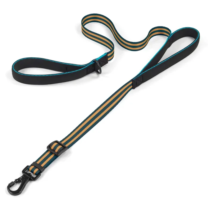 Tiffpaws Adjustable Double Handle Dog Leash, Dual Soft Padded Handles Dog Lead For Traffic Control Heaty Duty Long Leashes Perfe