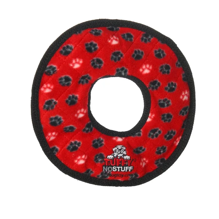 Tuffy No Stuff Ultimate Ring – Red Paw