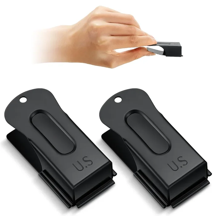 Vercanmonth 2 Pieces Brass Pet Training Clicker Signaling Cricket Clicker Metal Dog Clicker For Puppy Cats Trainer Pet Owners (B