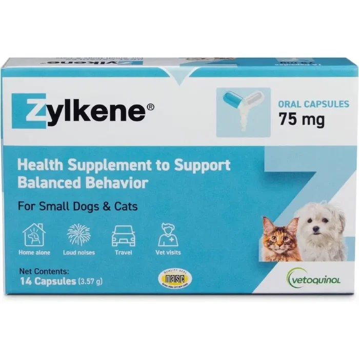 Vetoquinol Zylkene 75mg (14 capsules)