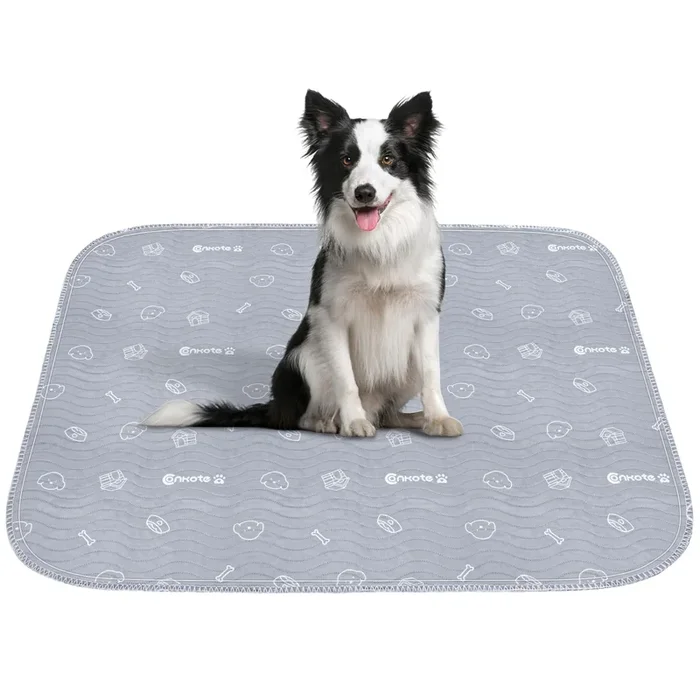 Washable Pee Pads For Dogs 2 Pack , 36”X41” Super Absorbent Reusable Puppy Pad Non-Slip Dog Playpen Mat Waterproof For Puppy T