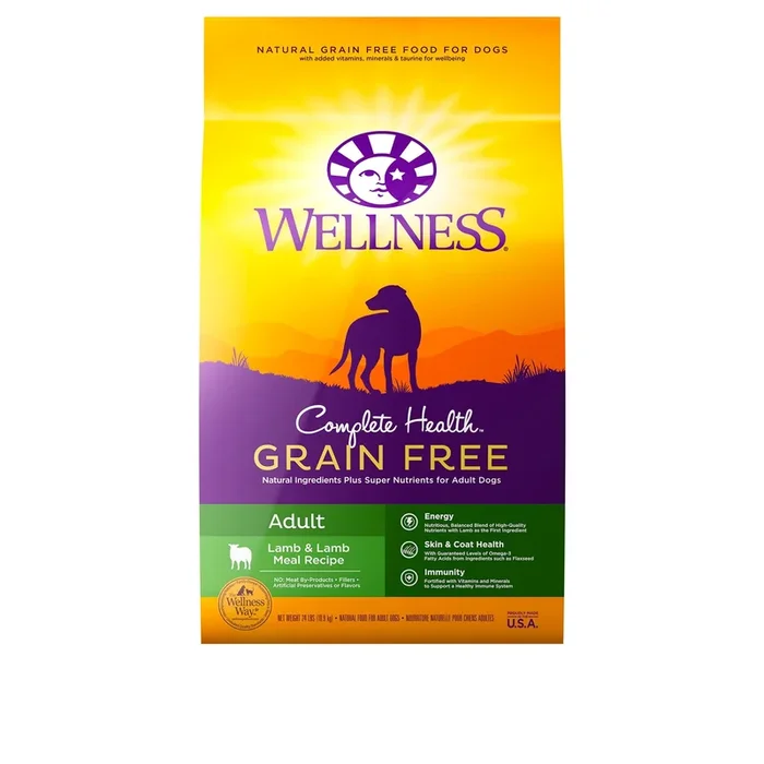 Wellness – Complete Health Lamb & Lamb Meal Dry Dog Food