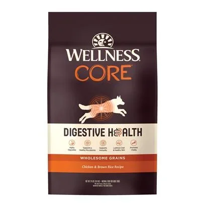 Wellness – CORE Digestive Health – Chicken & Brown Rice Recipe – Dry Dog Food