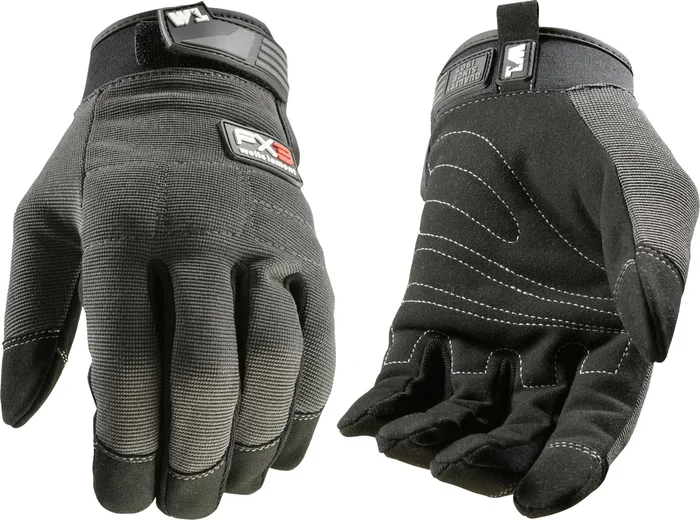 Wells Lamont Mens Fx3 Adjustable Work Glove (Pack Of 3)
