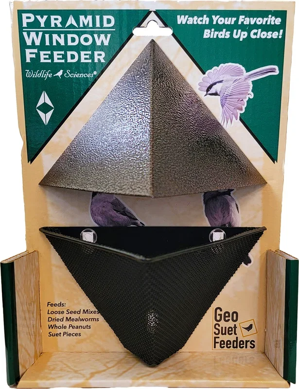 WILDLIFE SCIENCES PYRAMID WINDOW FEEDER
