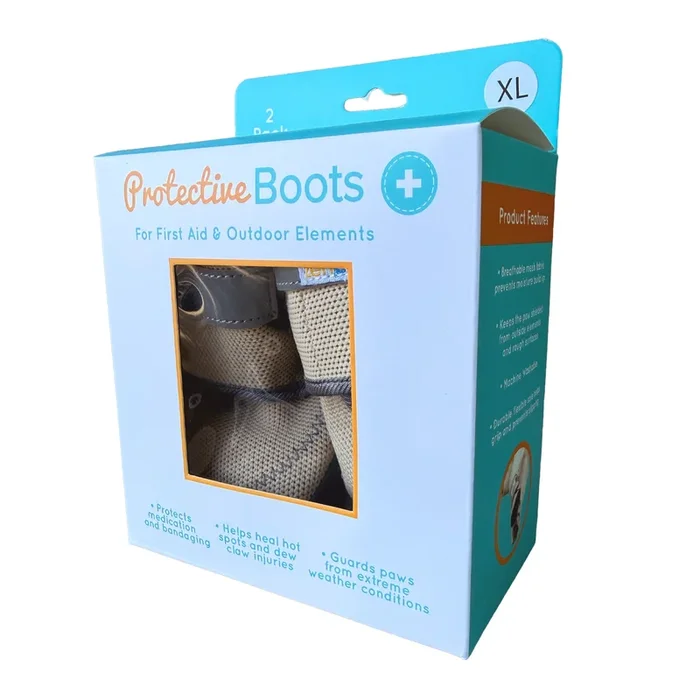 ZenPet Protective Dog Boots X-Large, 2 pk