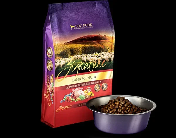 Zignature Dry Dog Food – Lamb – 25lb Bag