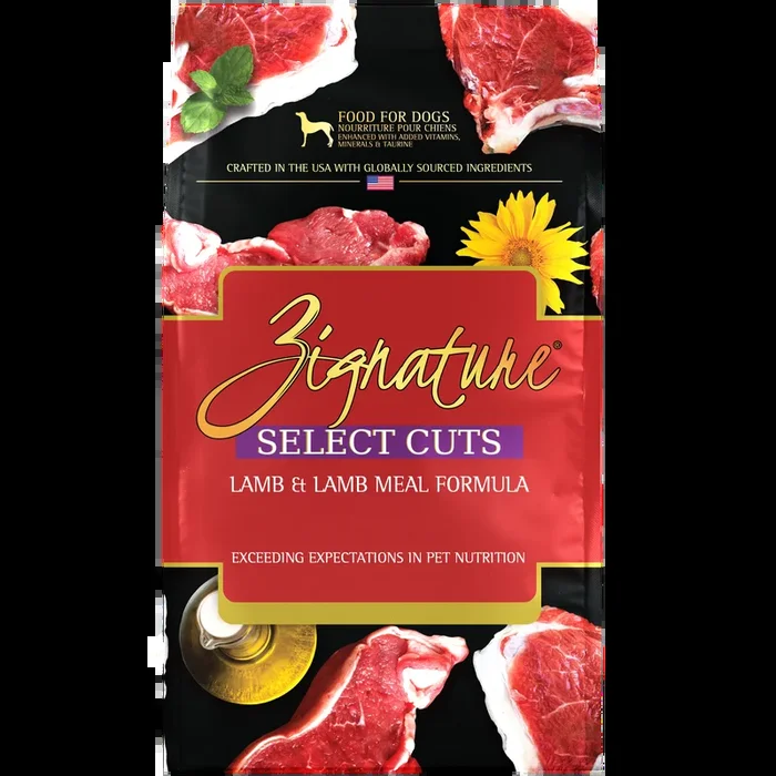 Zignature Select Cuts Lamb Formula 25 lb