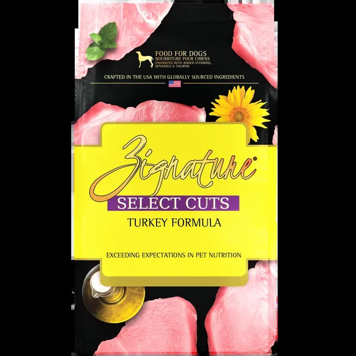 Zignature Select Cuts Turkey Formula 4 lb